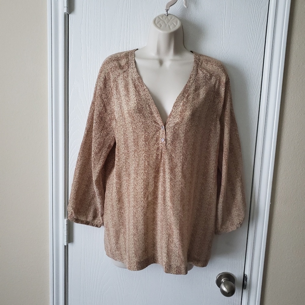 Joie Oriana 100% Silk Blouse